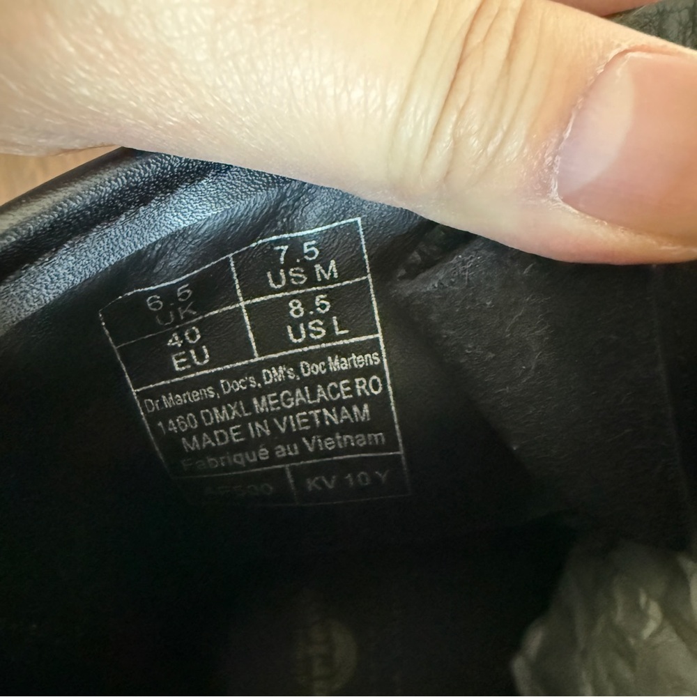 Dr. Martens x Rick Owens DRKSHDW 1460 DMXL Megalace Boots - Picture 9 of 9